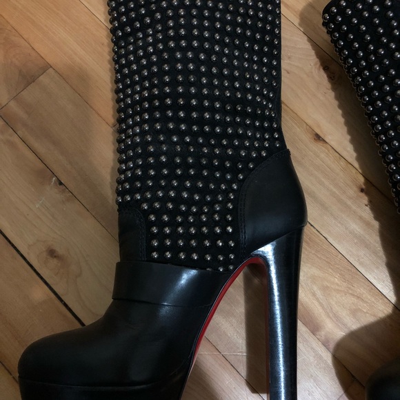 Christian Louboutin Marisa bootie boots heels - Picture 4 of 7